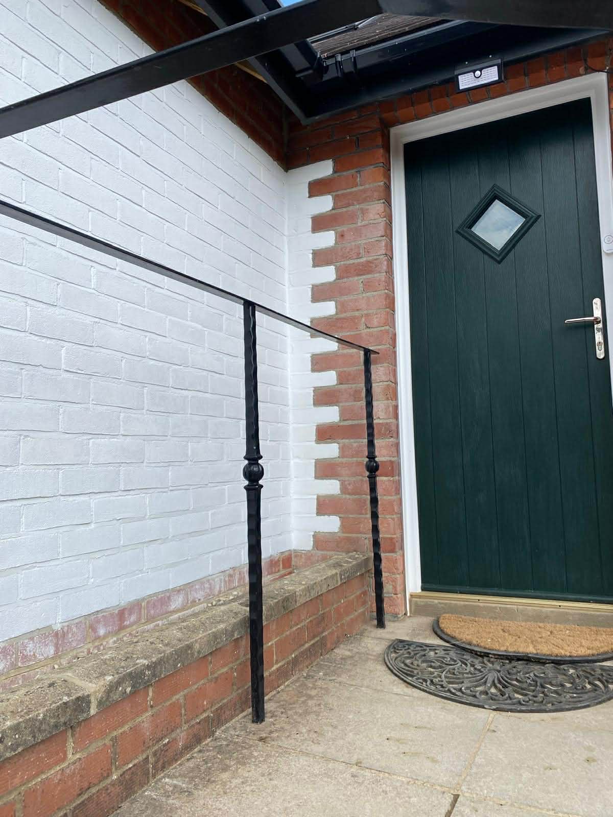 Front entrance exterior painting in Southampton