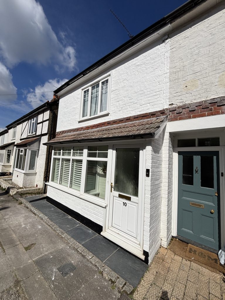 Professional exterior house painting in Southampton with clean masonry finish and sharp edges